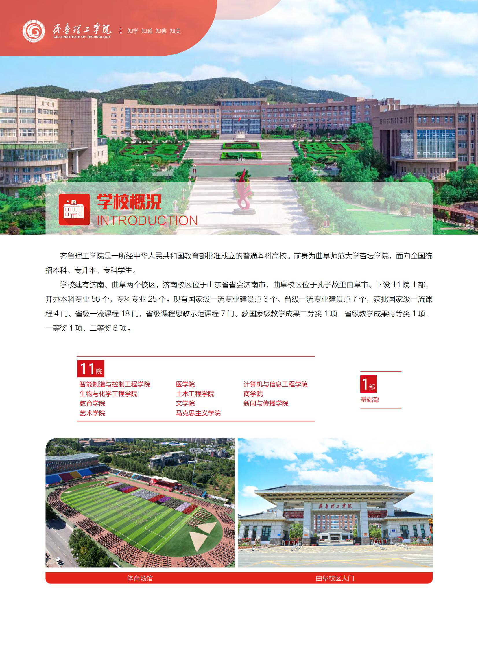 齐鲁理工学院 - 2023年招生简章